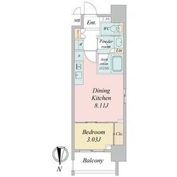 クレストコート泉一丁目の物件間取画像